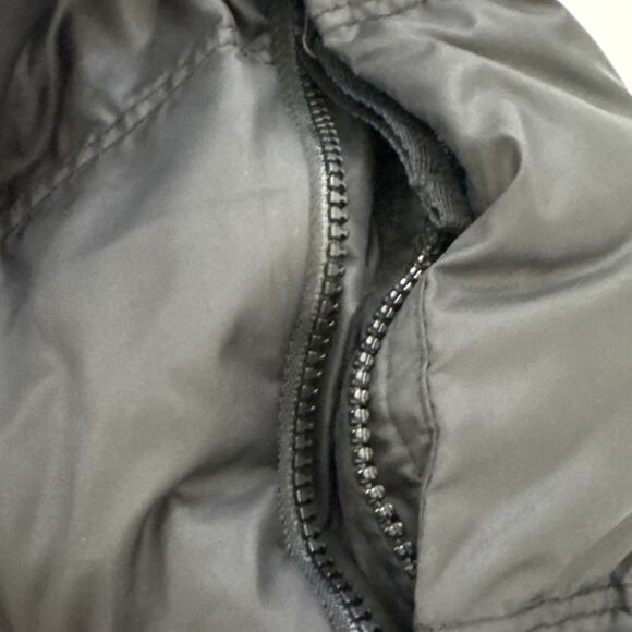 NIKE REVERSIBLE Duck Down Puffer Vest Womens Medium Retro Y2K Athleisure - Picture 10 of 11